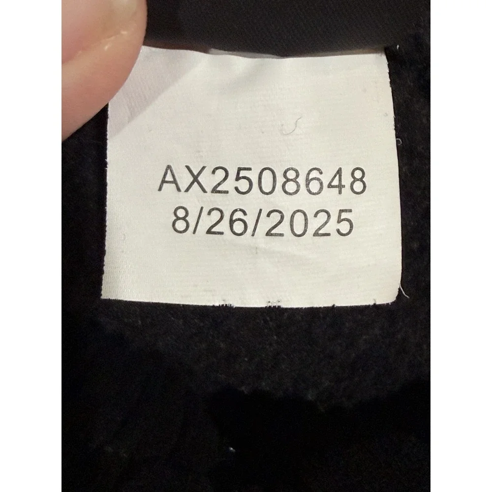 Comfrt Pants Adult Medium Black Wide Leg Heavyweight Fleece Sweatpants 26x28.5